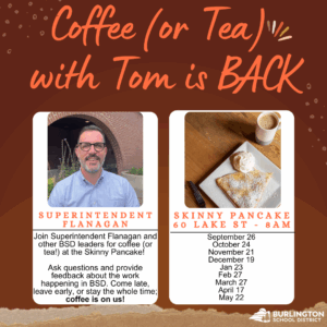2025-2026 Coffee (and Tea) with Tom is Back!