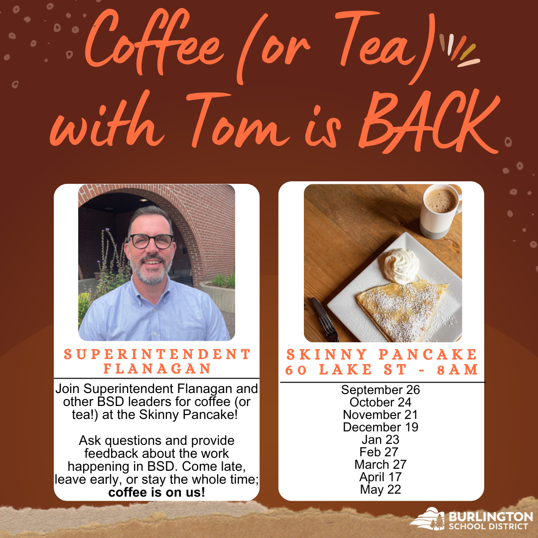 2025-2026 Coffee (and Tea) with Tom is Back! 2025-2026 Coffee (and Tea) with Tom is Back!